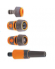 Pistol de stropit + 3 mufe conectoare 1/2"  Premium